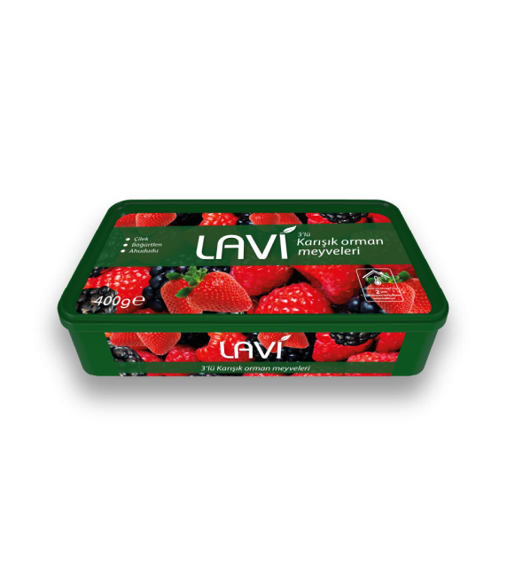 Lavi 3’lü Karışık Orman Meyveleri 400 G