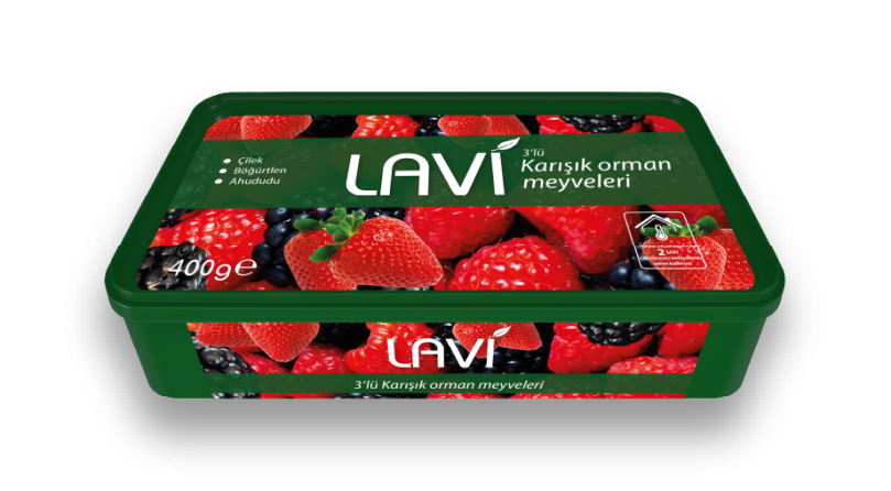 Lavi 3’lü Karışık Orman Meyveleri 400 G