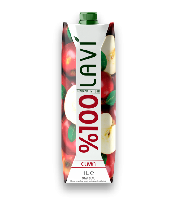Lavi %100 Elma Suyu 1 L