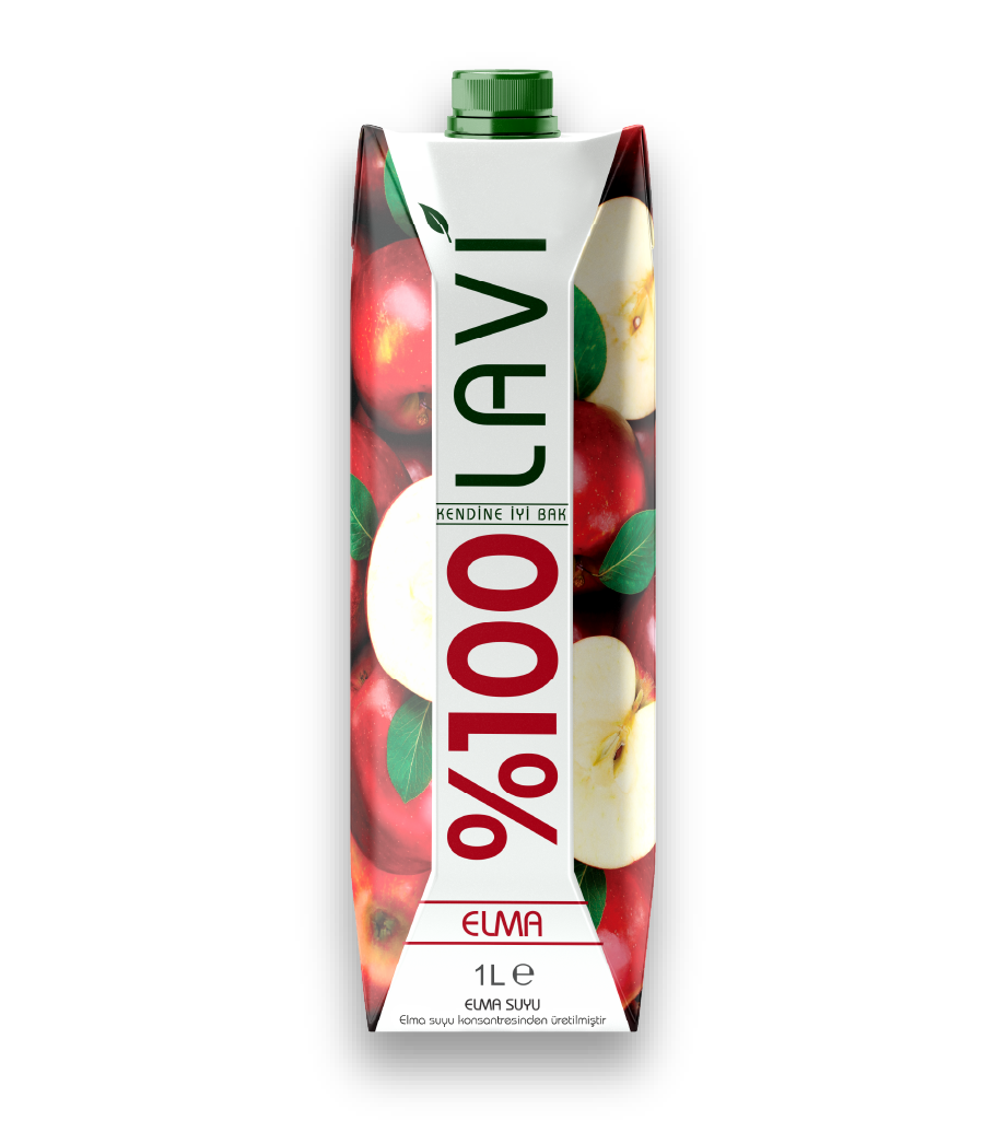 Lavi %100 Elma Suyu 1 L