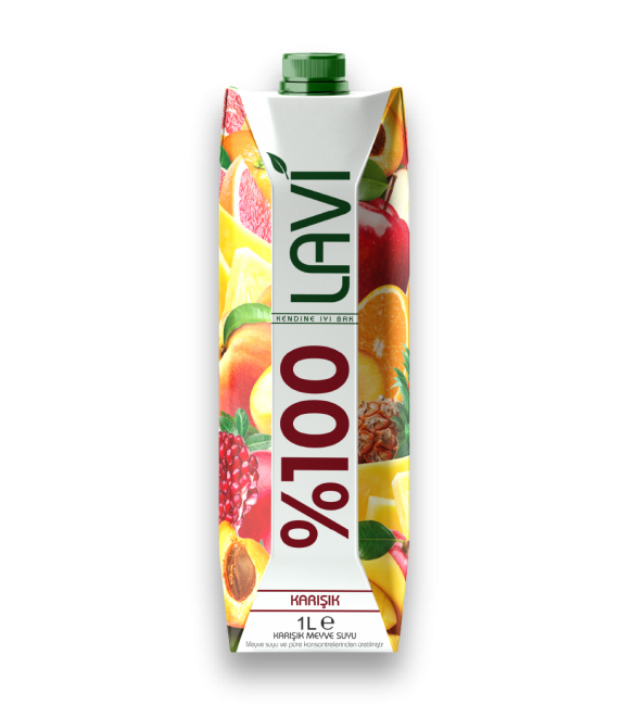 Lavi %100 Karışık Meyve Suyu 1 L