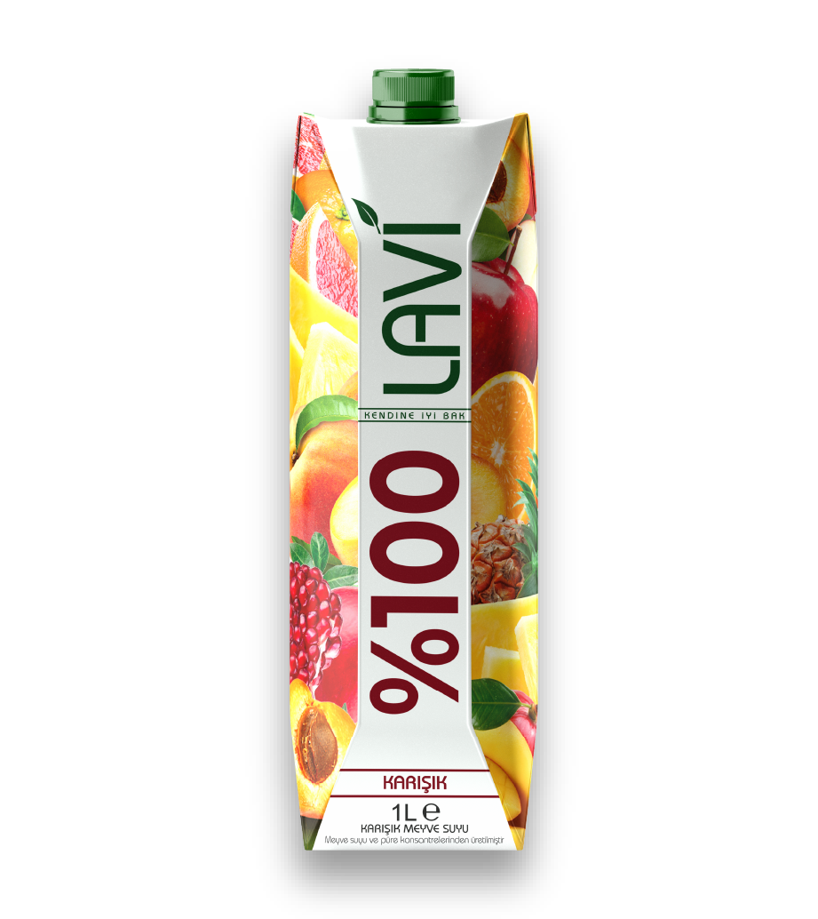 Lavi %100 Karışık Meyve Suyu 1 L