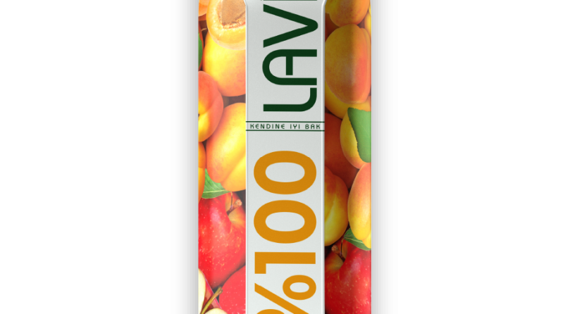 Lavi %100 Elma-Kayısı Suyu 1 L