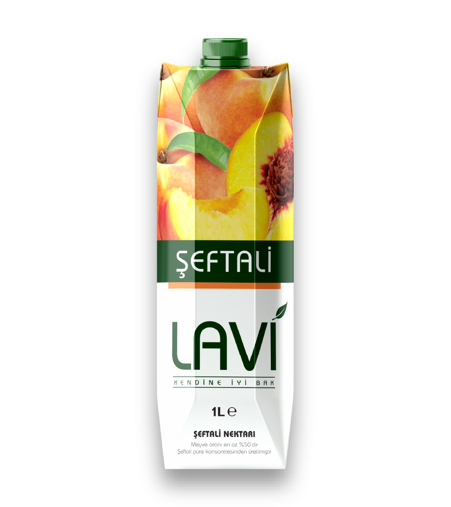 Lavi Şeftali Nektarı 1 L