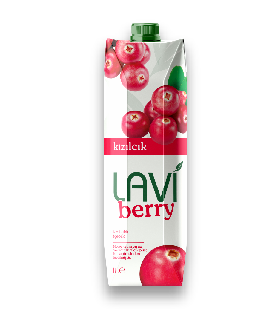 Lavi Berry Kızılcık 1L