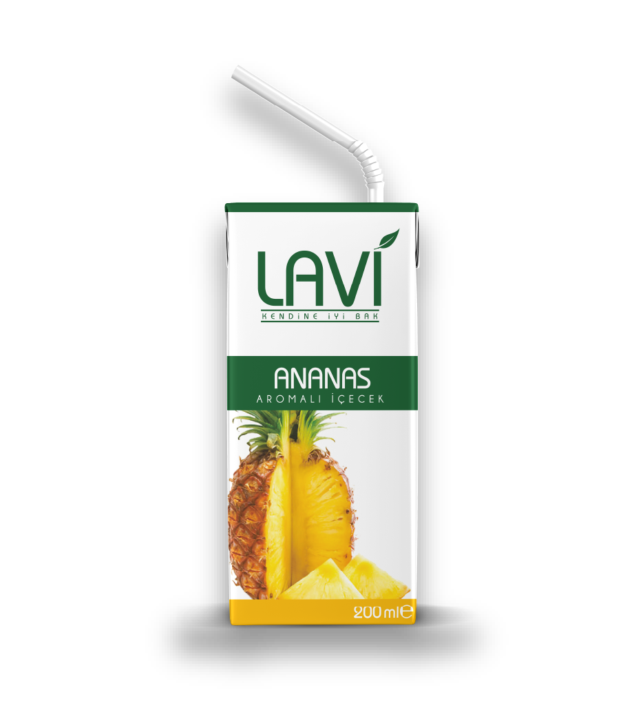 Lavi Ananas Aromalı İçecek 200 Ml