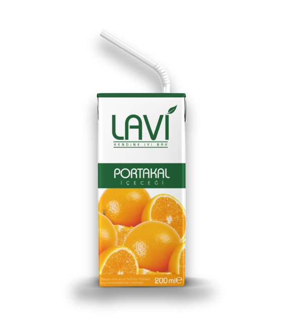 Lavi Portakal Meyveli İçecek 200 Ml