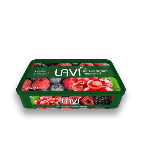 Lavi 4’lü Karışık Orman Meyveleri 400 G
