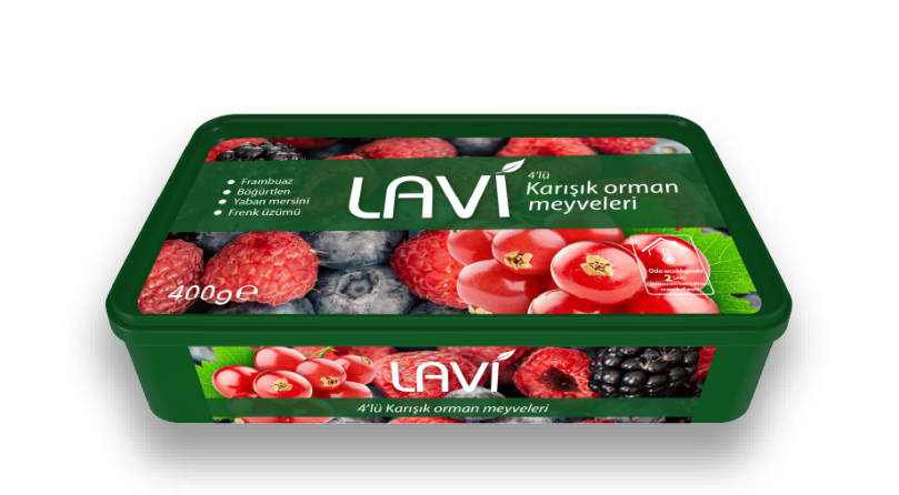 Lavi 4’lü Karışık Orman Meyveleri 400 G