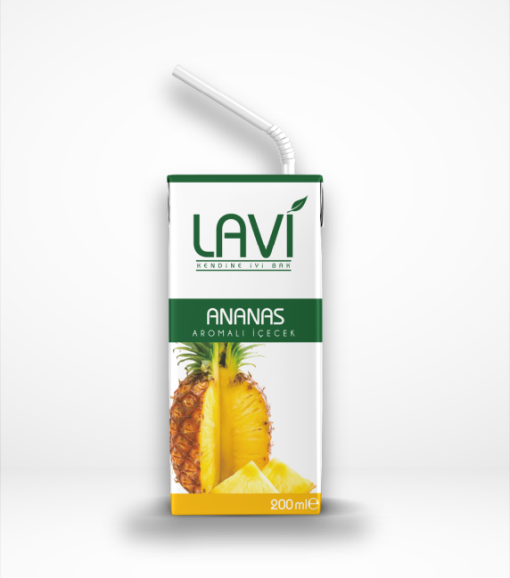 Lavi Ananas Aromalı İçecek 200 Ml