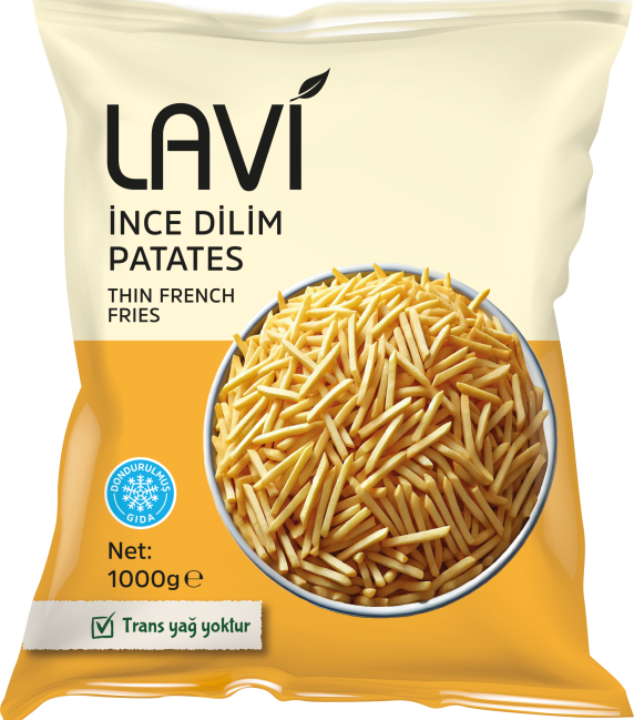 Lavi Patetes - İnce Dilim Patates