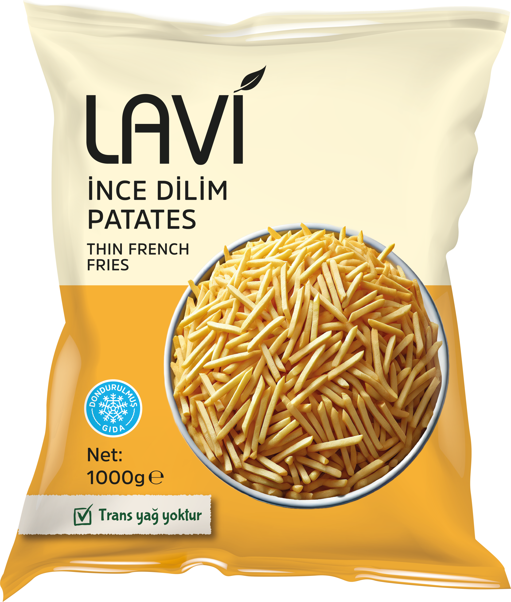 Lavi Patetes - İnce Dilim Patates