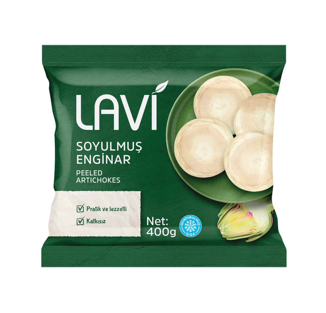 Lavi Soyulmuş Enginar 400g