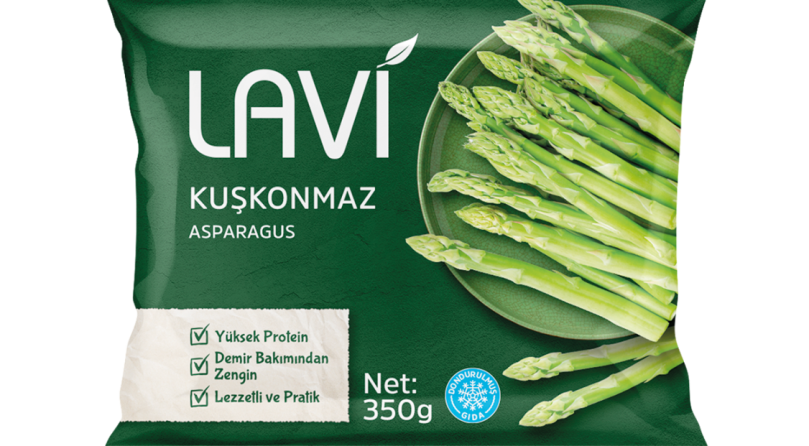 Dondurulmuş Lavi Kuşkonmaz 350g - Taze ve Doğal Kuşkonmaz