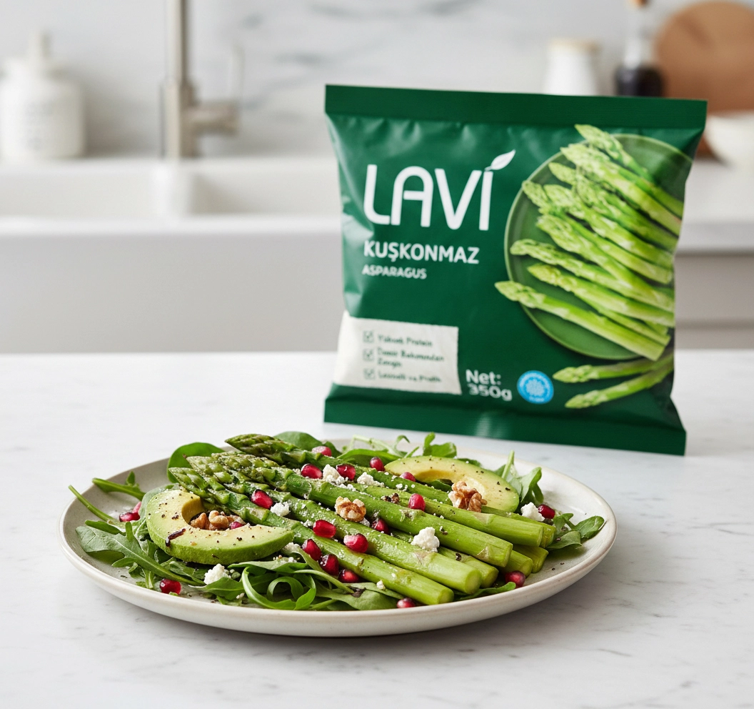 Dondurulmuş kuşkonmaz