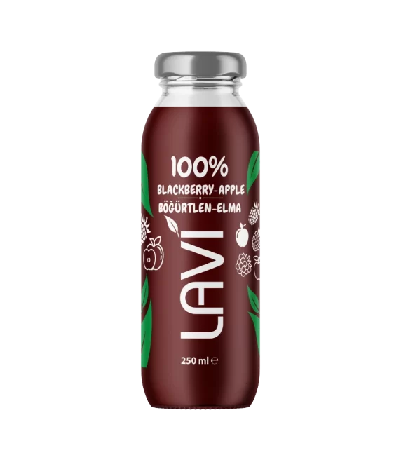 Lavi %100 Böğürtlen-Elma Suyu 250Ml